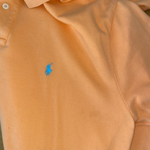 Men's Ralph Lauren True Orange Polo - Picture 6 of 7